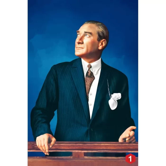 Atatürk Posteri Raşel 1 NO (100×150 Cm) - Görsel 1