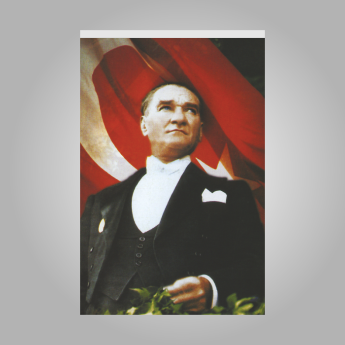 Atatürk Posteri 4 NO Raşel (100×150 Cm) - Görsel 1